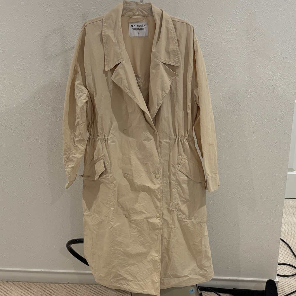 Athleta Women's Tan Trench Coat